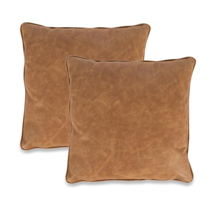Cognac Tan/Linen White/Set of 2