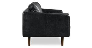 Onyx Black/Sloped Armrest