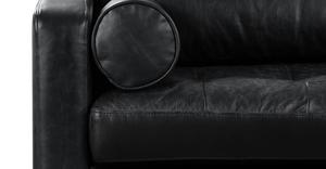 Onyx Black/Sloped Armrest