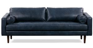 Midnight Blue/Sloped Armrest