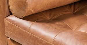 Cognac Tan/Sloped Armrest
