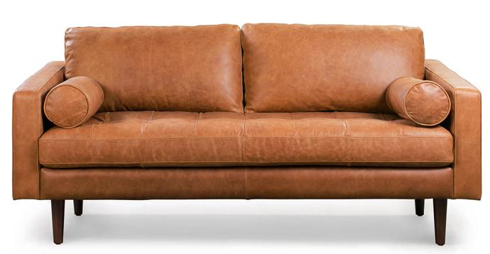 Cognac Tan/Sloped Armrest