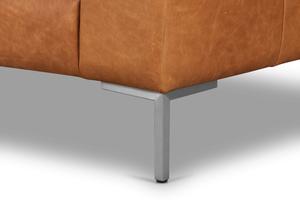 Cognac Tan/Brushed Silver
