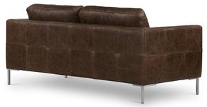 Brown Stone/Brushed Silver