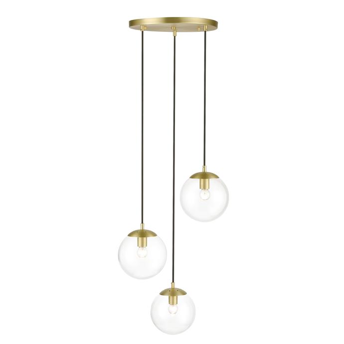 Brushed Brass/Clear