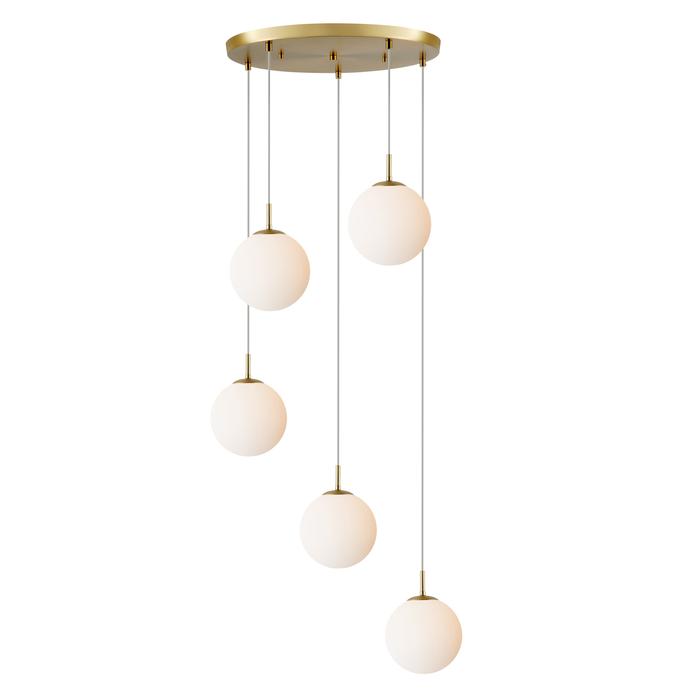 Brushed Brass/Milk
