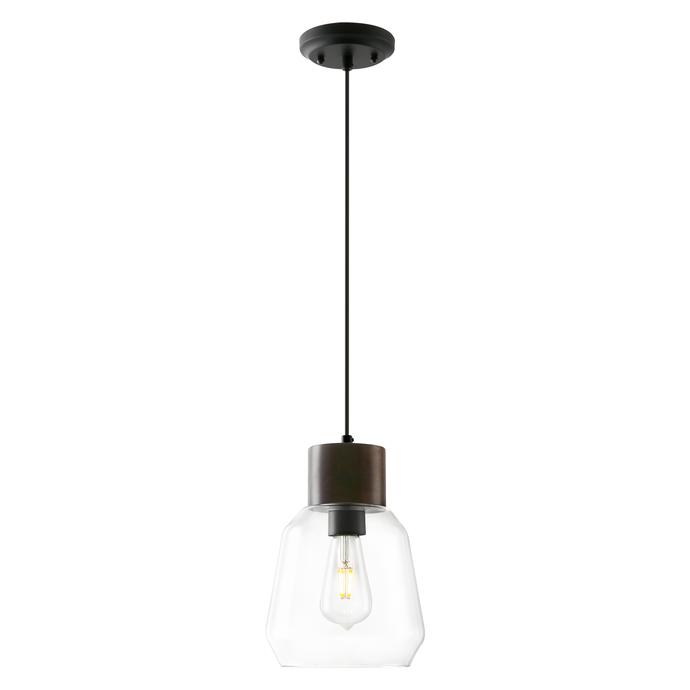 Black Wood/Clear