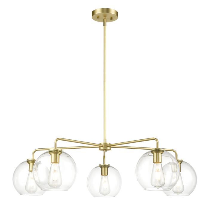Brushed Brass/Clear