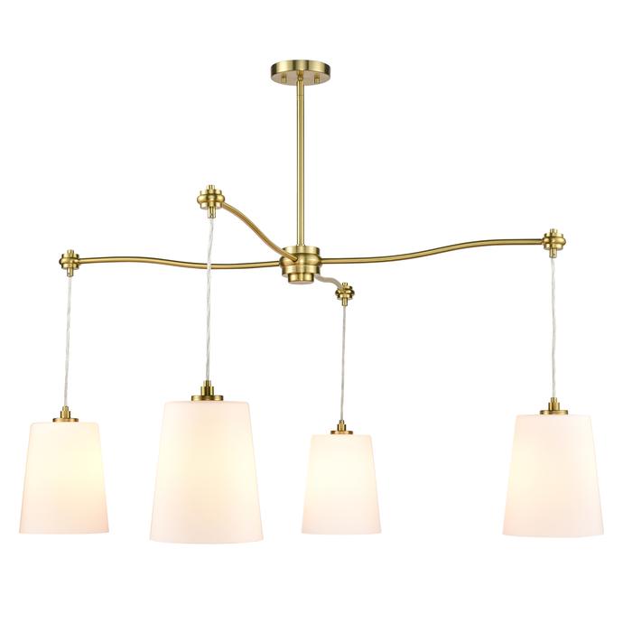 Brushed Brass/Opal