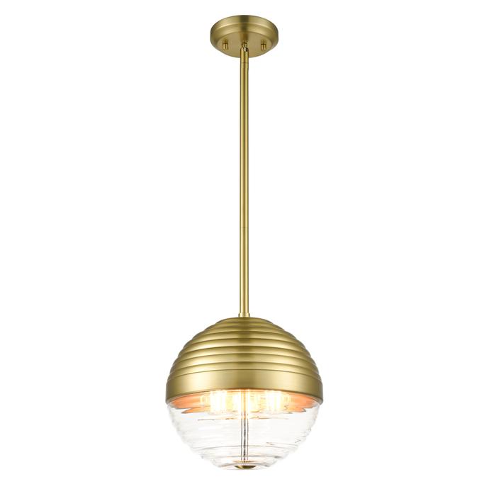 Brushed Brass/Clear