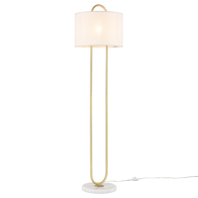 Brass/White