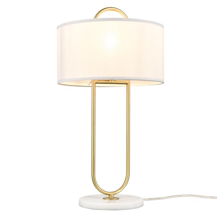 Brass/White