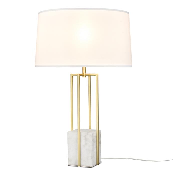 Brass/White