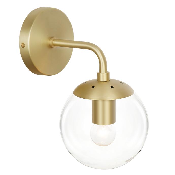 Brushed Brass/Clear