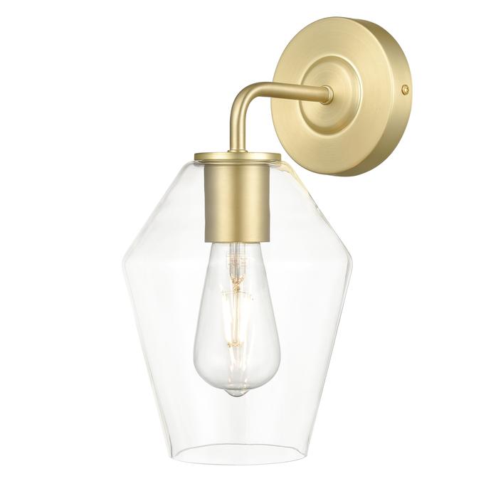 Brushed Brass/Clear