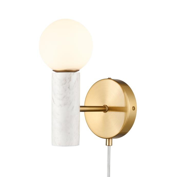 Gold/White