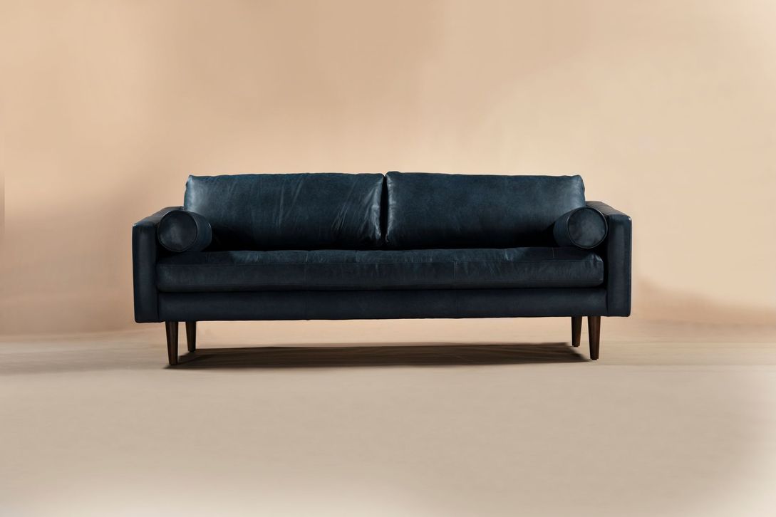 Midnight Blue/Sloped Armrest