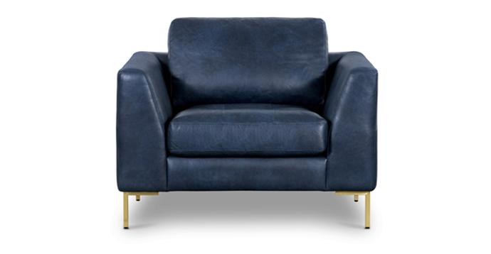 Midnight Blue/Brass/Set of 2